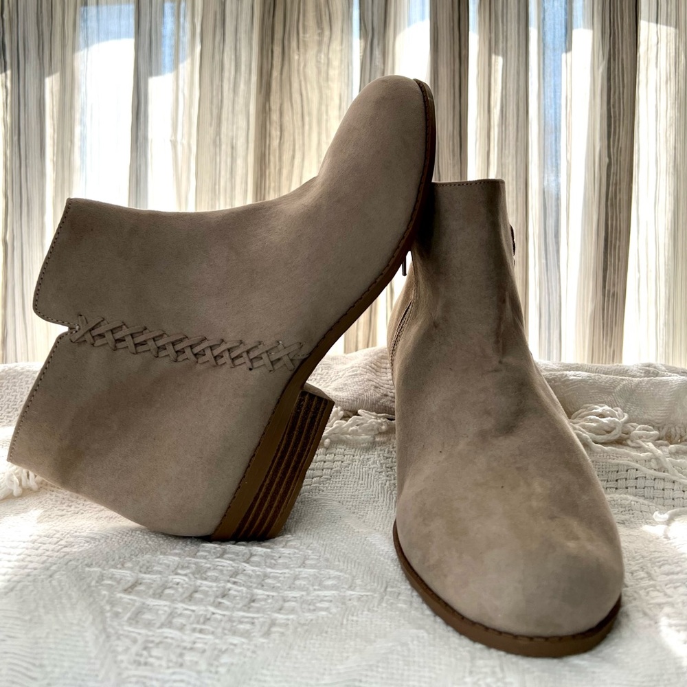 Tan Bootie